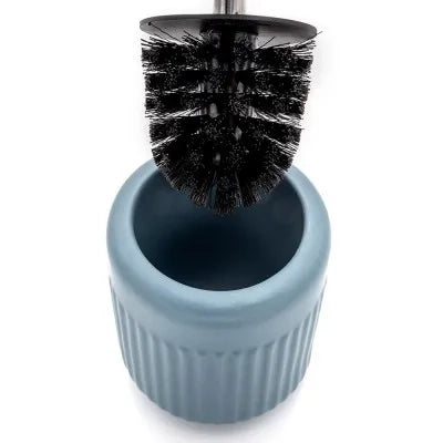 Scopino bagno da appoggio turchese cobalto in ceramica Cup
