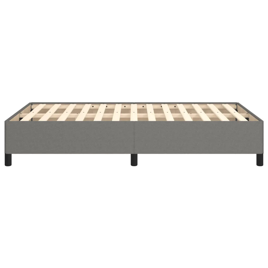 Giroletto senza Materasso Grigio Scuro 120x190 cm in Tessuto 3269632