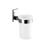 Portaspazzolini da muro in acciaio inox e Cromall 7810 Gedy serie MAINE Cromato