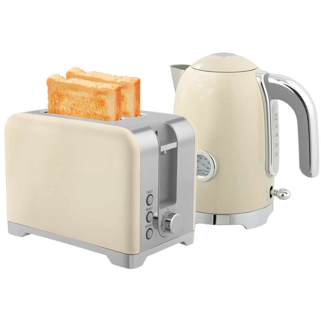 Set Bollitore e Toaster ¨C zephmum ¨C 2200W 7 livelli tostatura crema