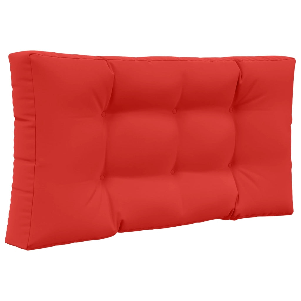 Cuscino per divano da esterno 2 pcs Rosso Poliestere 900852