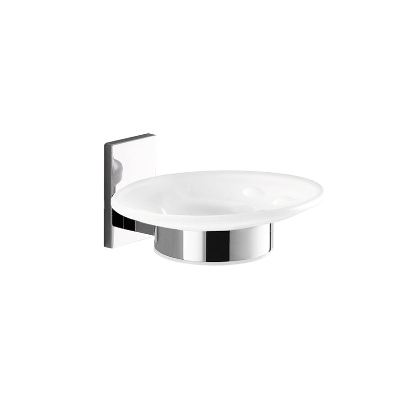 Portasapone da muro in acciaio inox e Cromall 7811 Gedy serie MAINE Cromato