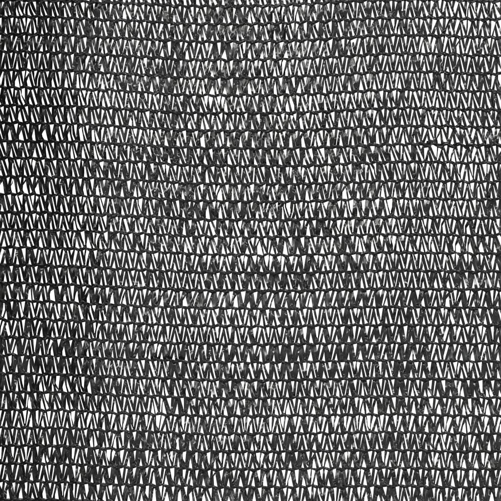 Rete frangivista 1,2 x 10 m HDPE 195 g/m² nera 02_0007861