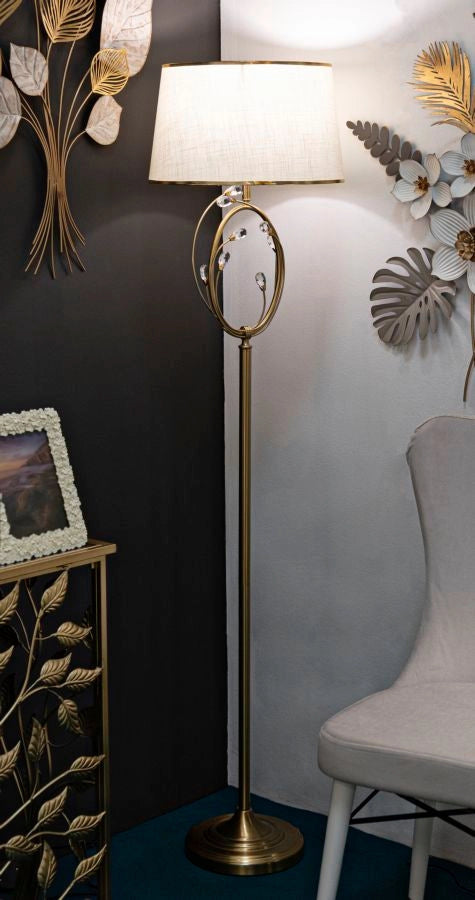 Lampada da terra elegante Versailles cm ø 38x170