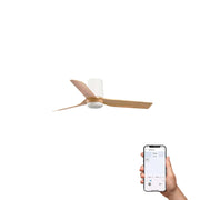 MINI PUNT TUB S Ventilatore bianco/acero TUYA