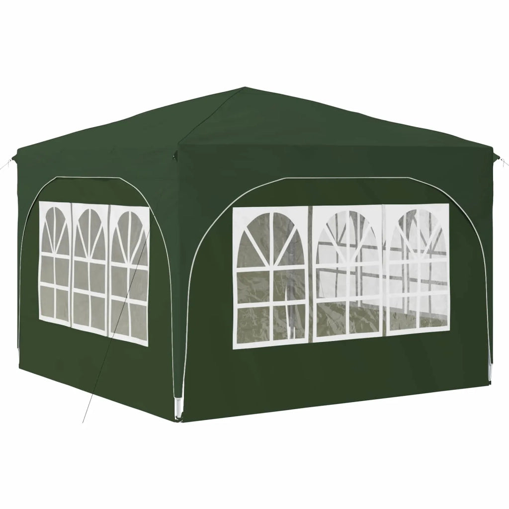 Tenda per feste a pop-up 290 x 290 x 245 cm Verde