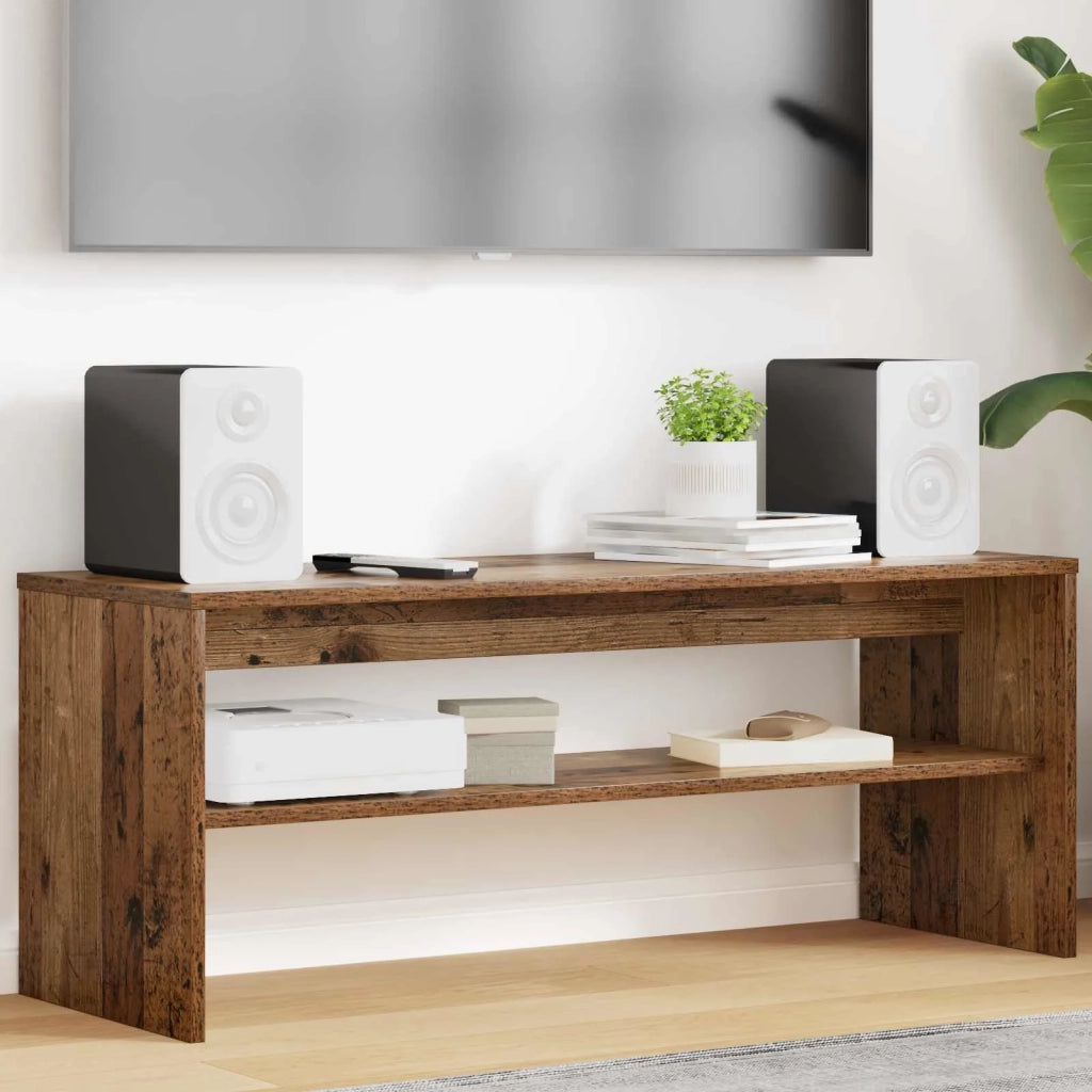 Mobile TV-Credenza per TV Legno vecchio 100 x 35 x 40 cm Legno multistrato