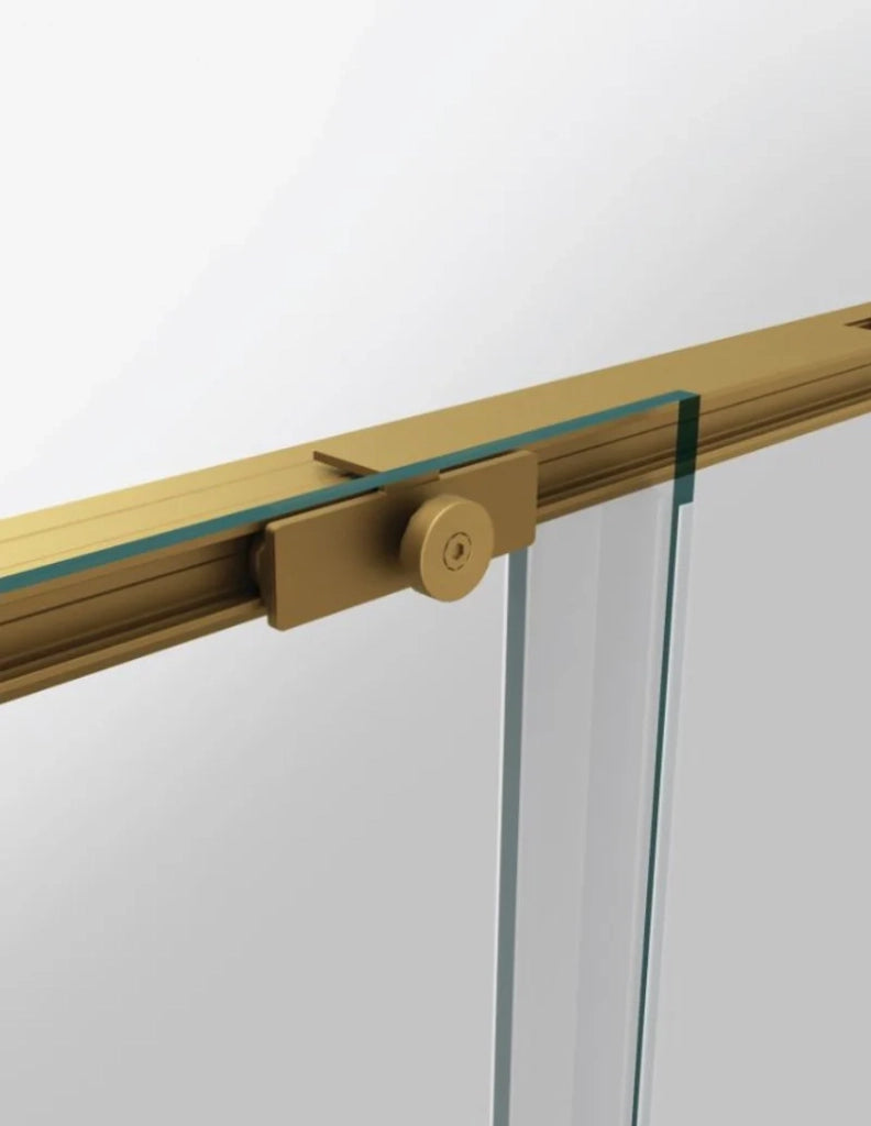 Box doccia ABANTE (TWENTY) 1+1 con lato fisso laterale 130x90 cm Oro