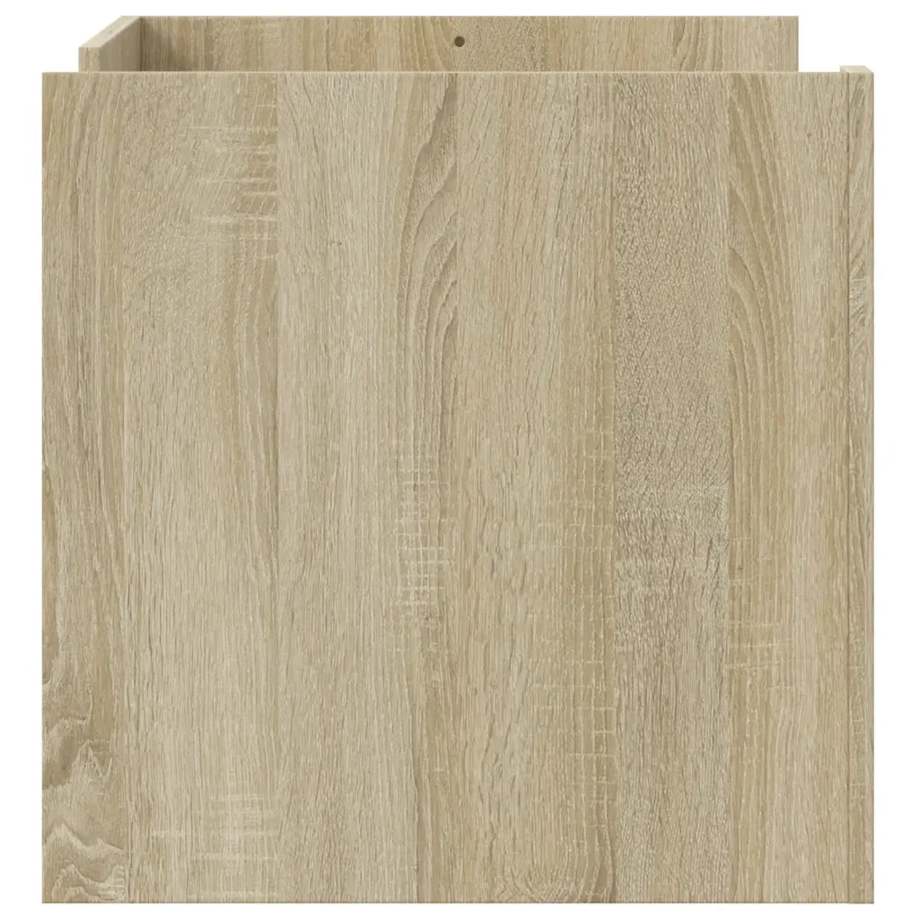 Tavolino da Salotto-Tavolino da soggiorno-Tavolo Rovere Sonoma 80x50x50 cm Legno Multistrato 976551