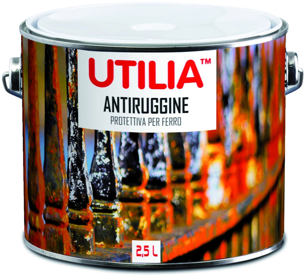 Utilia ANTIRUGGINE lt. 2,5 Grigio 2.00 pz