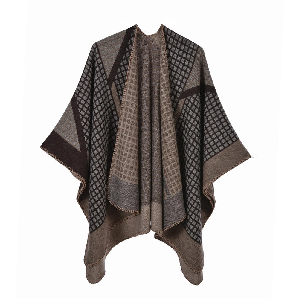 Nuova sciarpa/stola da donna, elegante e calda, perfetta come mantello.
