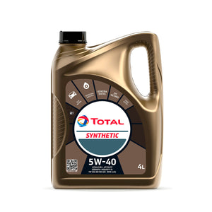 Olio Total Synthetic 5w40 4 lt