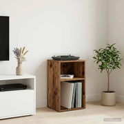 Mobile porta vinili Legno antico 38 x 33 x 61 cm 8012864