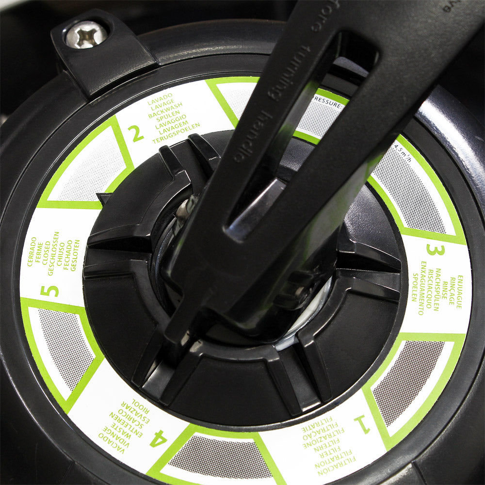 Filtro a sabbia con pompa autoadescante e valvola a 5 posizioni HZS-300, 380W, filtraggio acqua piscina