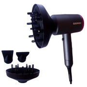 Trade Shop - Phon Asciugacapelli Professionale 1400w Max Con Diffusore 2 Beccucci Gm-137 -