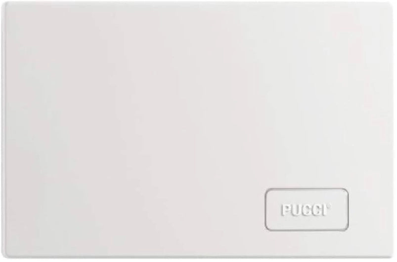 PLACCA PNEU CON TELAIO BIANCA - PUCCIPLAST