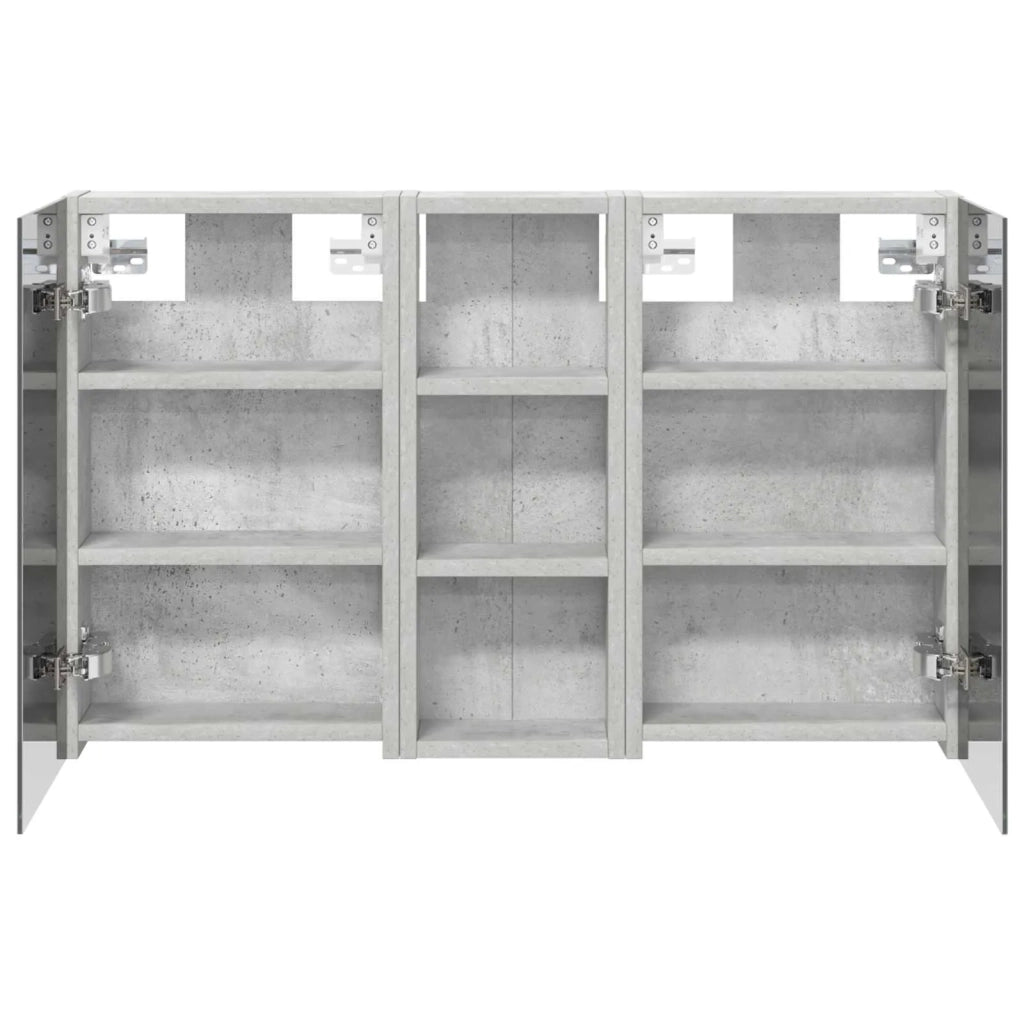 Set di Armadi da Bagno con lo scaffale 3 pcs 80 x 10,5 x 50 cm