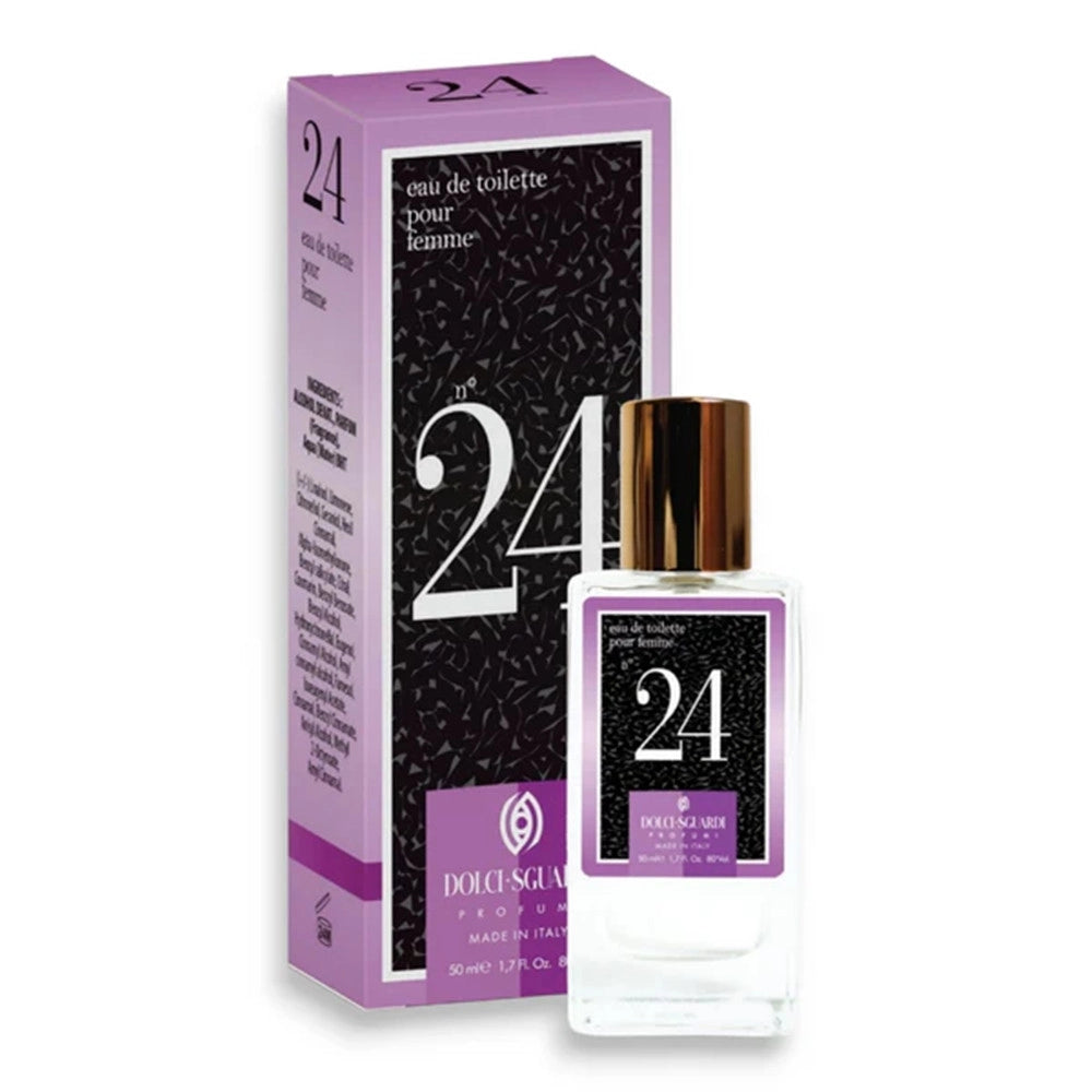 Trade Shop - Profumo Corpo Eau De Toilette Da Donna N°24 50ml Fragranza Seducente Misteriosa 009227 -