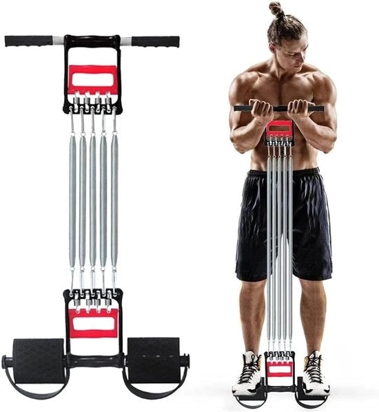 Espansore Toracico per 15-75KG - Allenatore delle Spalle e dei Bicipiti - Buigveer Expander