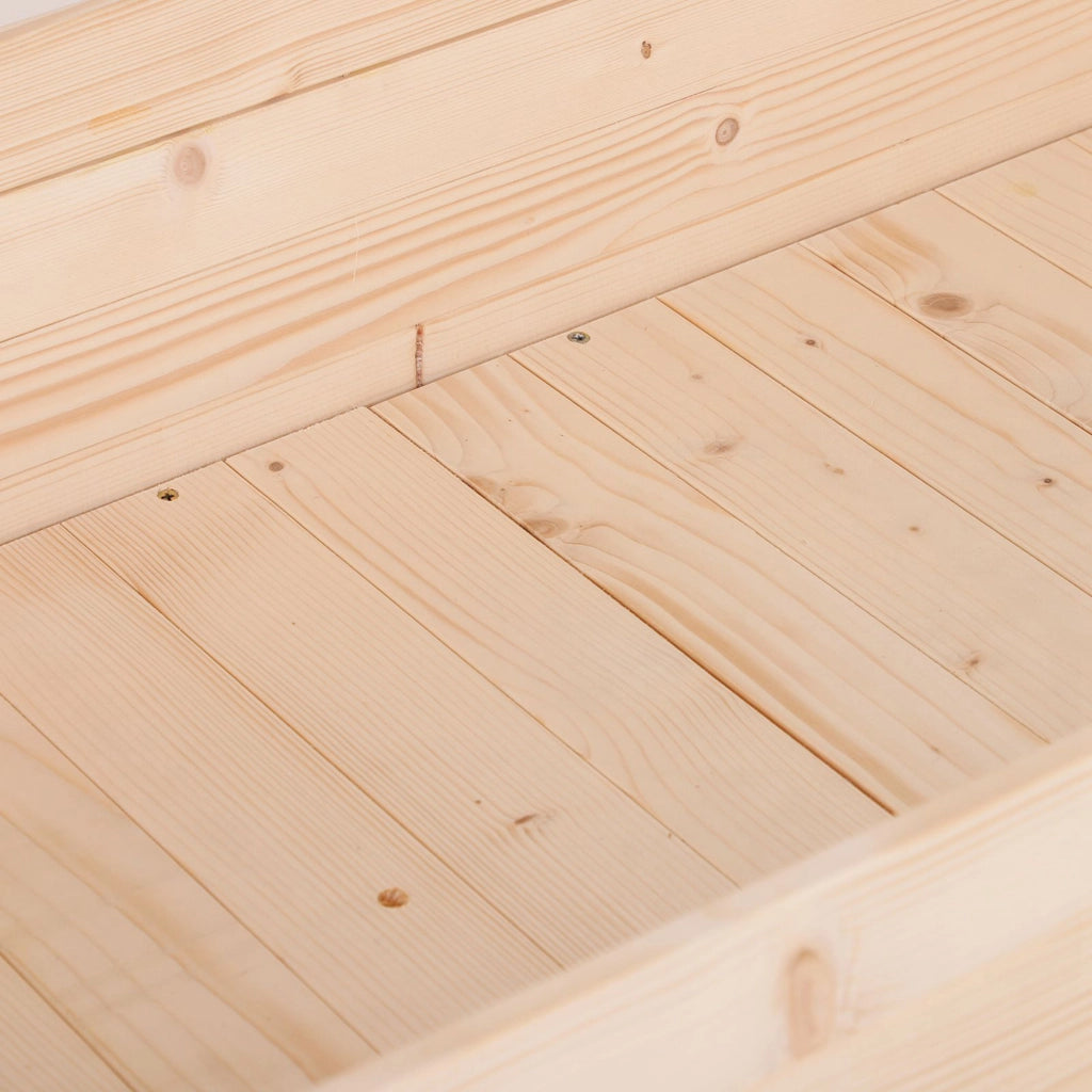 Letto Rialzato per Orto con Tessuto ¨C zephmum ¨C Legno 122.5x56.5x76cm