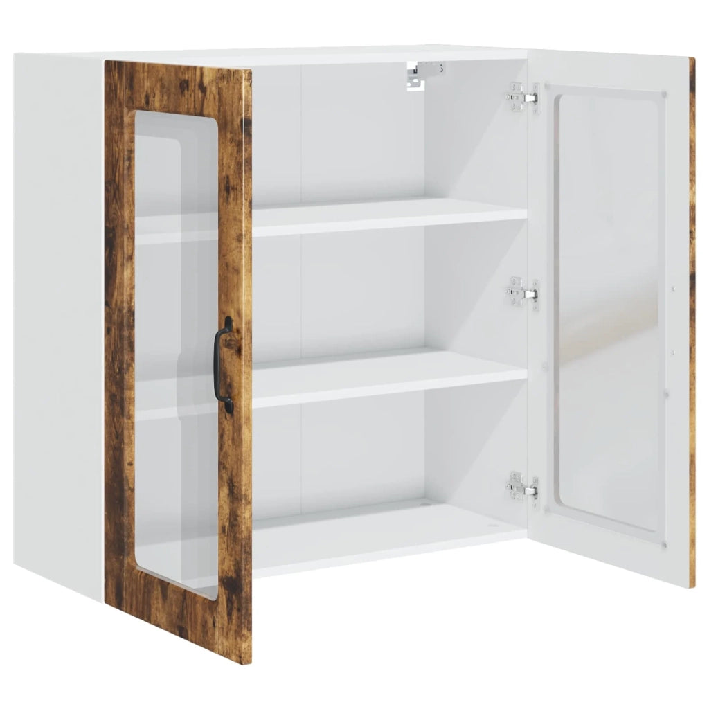 Pannello lavastoviglie con porta Rovere fumé 80 x 31 x 80 cm 885420
