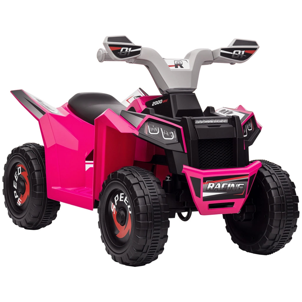Quad elettrico per bambini ¨C zephmum ¨C 70x41.5x48.5 cm Rosa