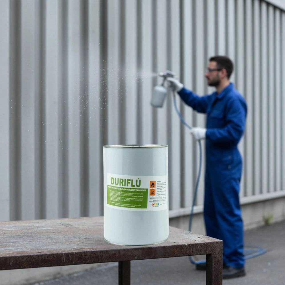 Duriflù oleo-idrorepellente sintetico trasparente per superfici *** formato 0,750 lt, confezione 1