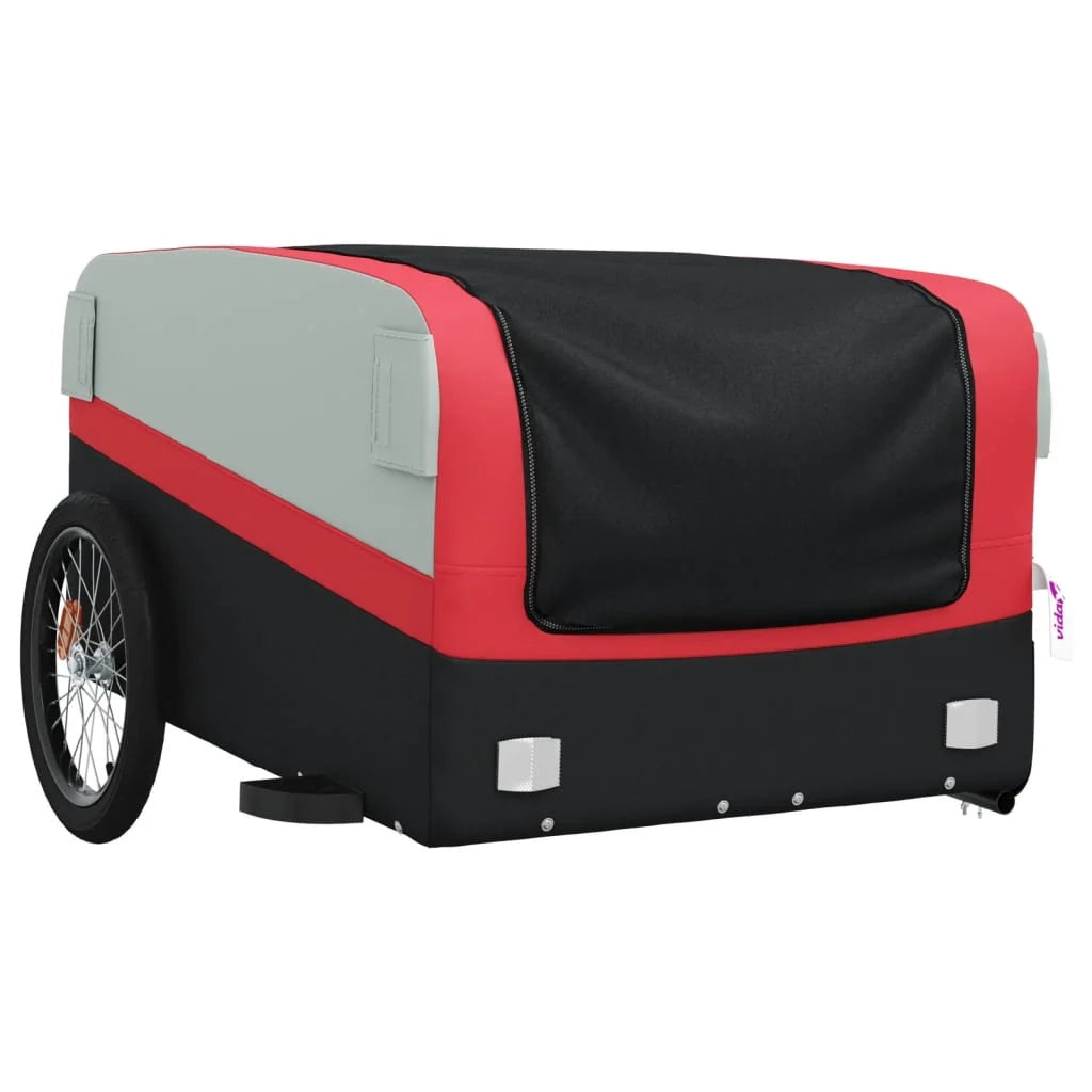 Rimorchio per trasporto biciclette 45 kg ferro rosso 02_0044178