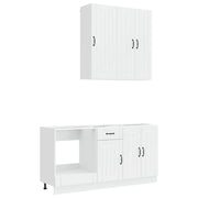 Unità Cucina LUCCA 5 pcs Bianco Lucido Legno ingegnerizzato 3438269