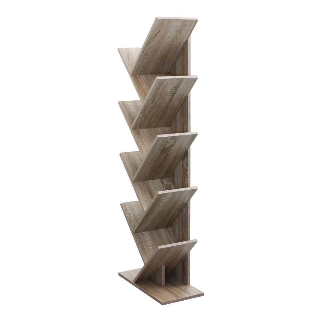 Libreria Moderna di Design in Legno Composito cm 50x25x141 5 - JEFF