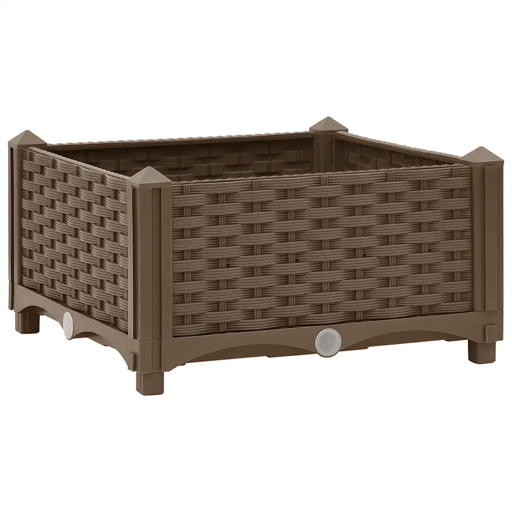 Fioriera Rialzata 40x40x23 cm in Polipropilene cod mxl 52518