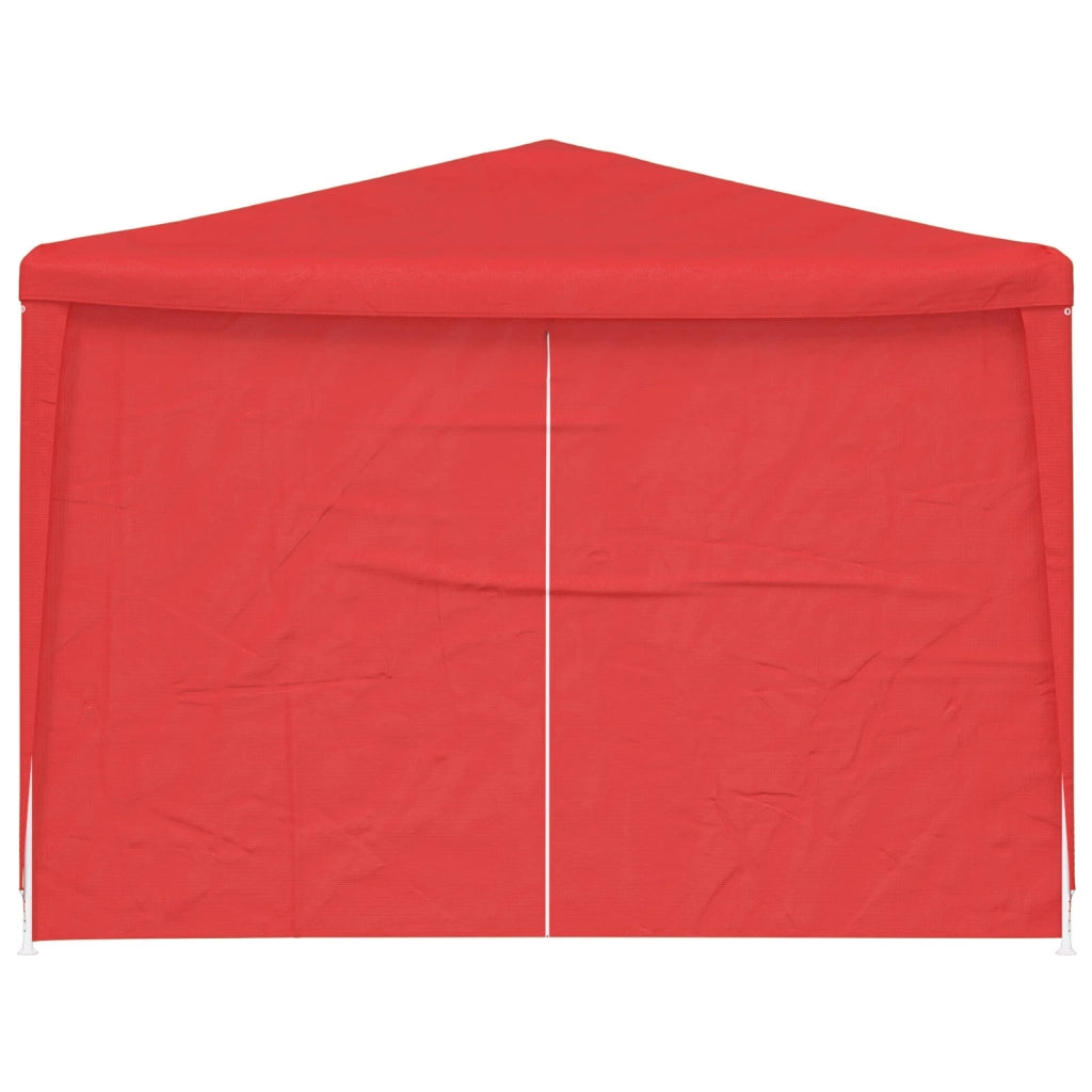 Tenda Party 900 x 300 x 255 cm Rosso PE e Acciaio 42033000