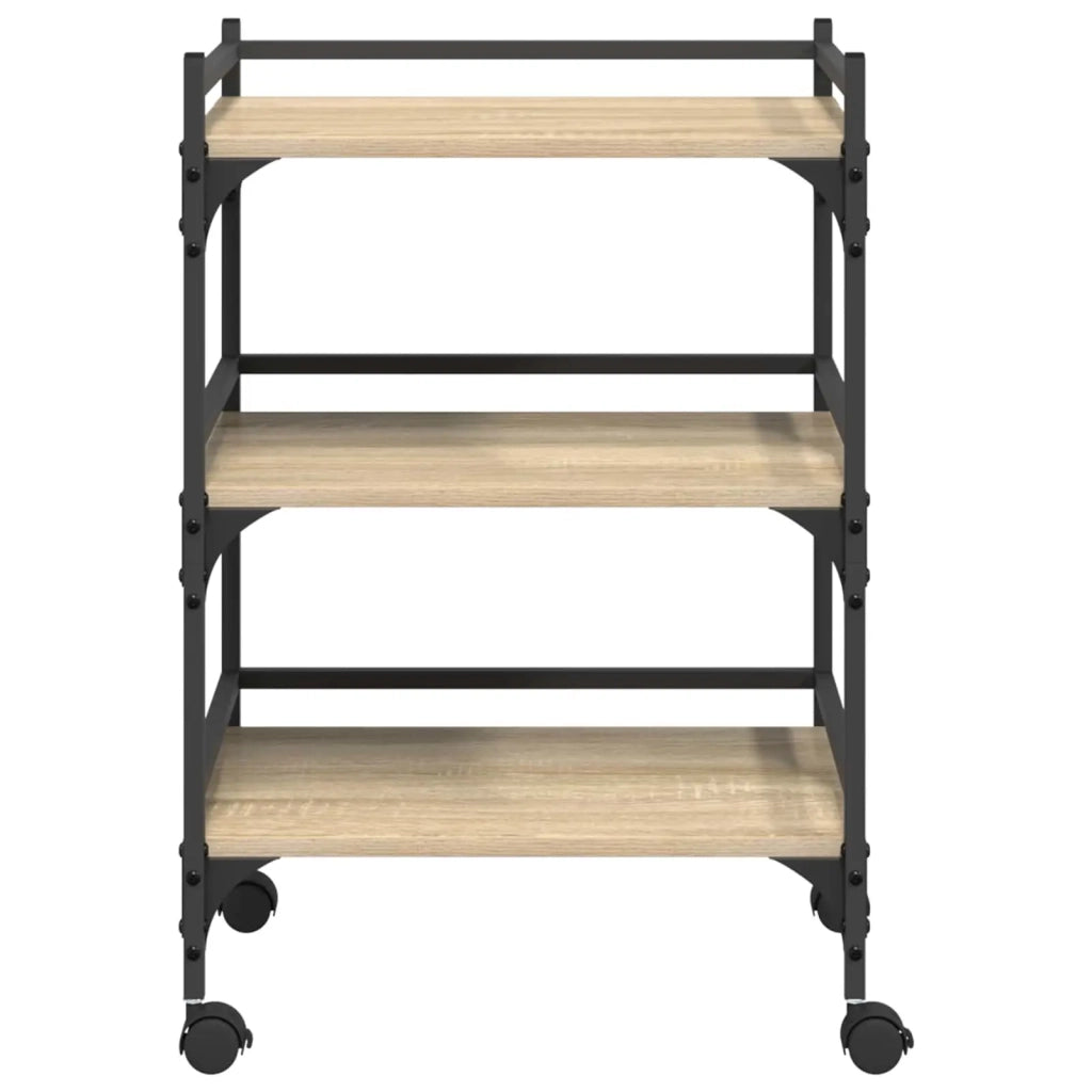 Carrello da Cucina Rovere Sonoma 50 x 35 x 75,5 cm CFW5964639