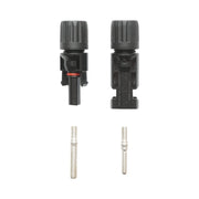 Set di connettori MC4, 1000 V, 45 A per cavo pannello solare da 4 mm