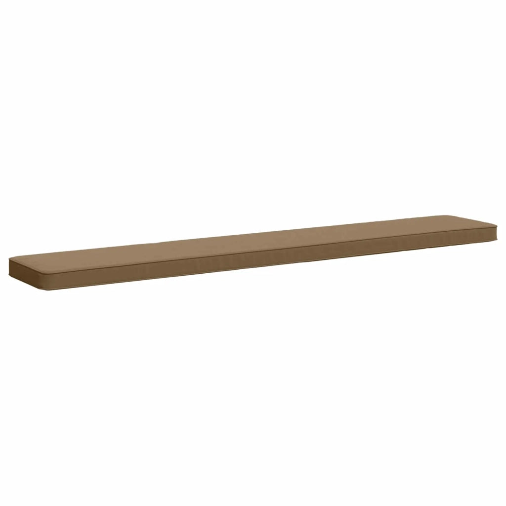 Cuscino per Panchina a 1 Pezzo VUGHT 100% Poliestere Tortora 950988
