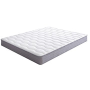 Materasso a Molle con Supporto Lombare Ergonomico Rigidità H3 140x200x20 cm; Bianco