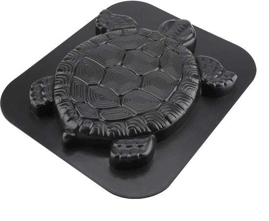Pavimento in forma di tartaruga in ABS resistente - Geometria ripetuta - Ideale per giardini - Disegno di stampo.