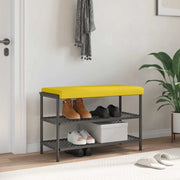 Cuscino per panchina Tessuto Giallo Chiaro Profondità 35 cm 42043248