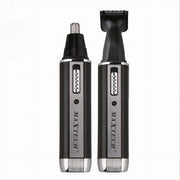 Trade Shop - Mini Rasoio Ricaricabile 2in1 Rifinitore Peli Naso Barba Portatile 3w Rif-na007 -
