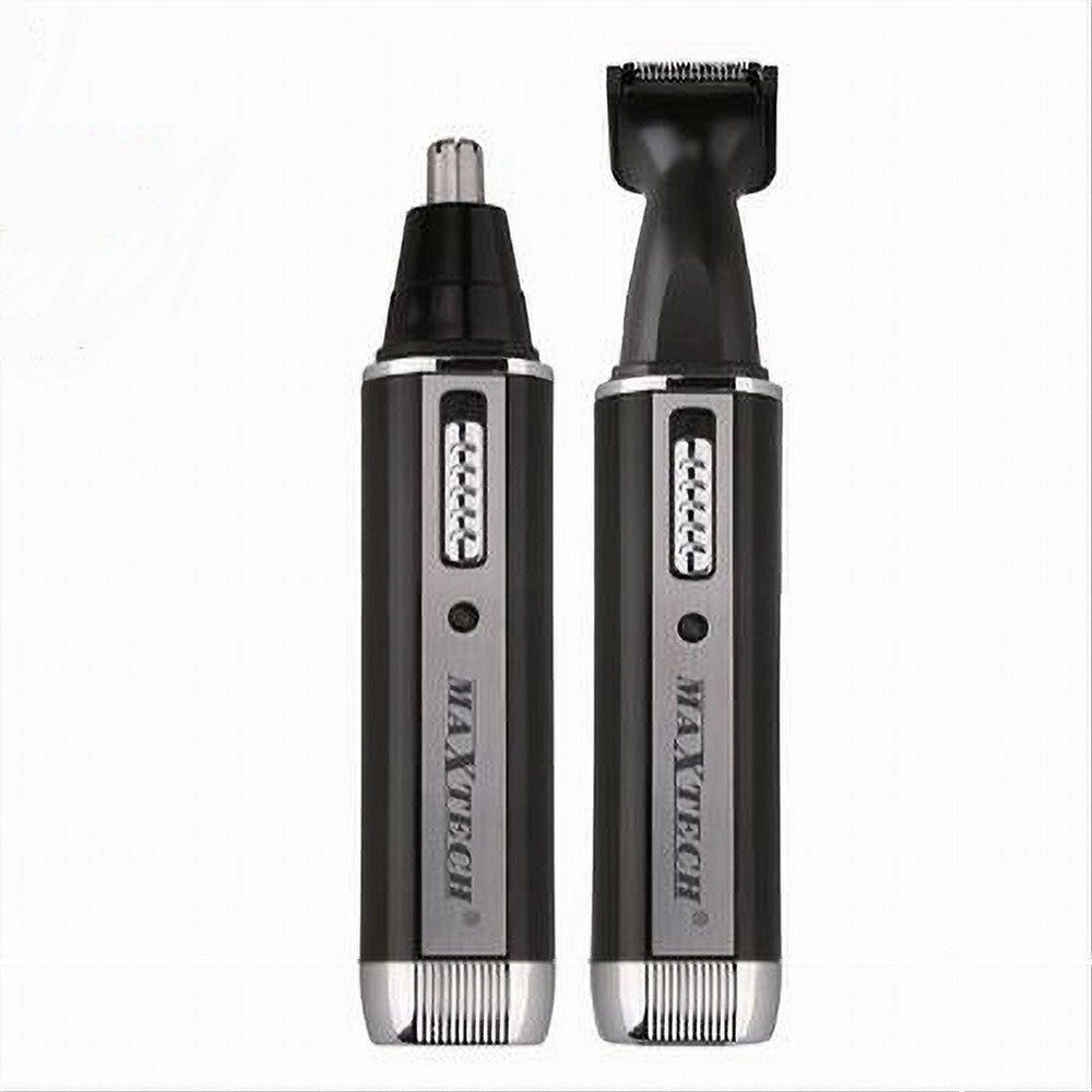 Trade Shop - Mini Rasoio Ricaricabile 2in1 Rifinitore Peli Naso Barba Portatile 3w Rif-na007 -