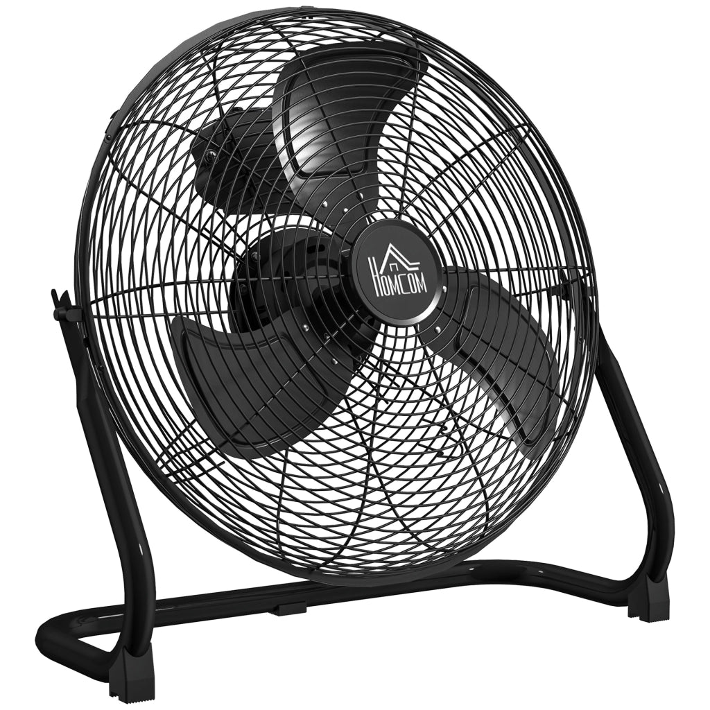 Ventilatore da Tavolo Elettrico ¨C zephmum ¨C Nero, Angolo Regolabile 120¡ã, 4 Velocit¨¤