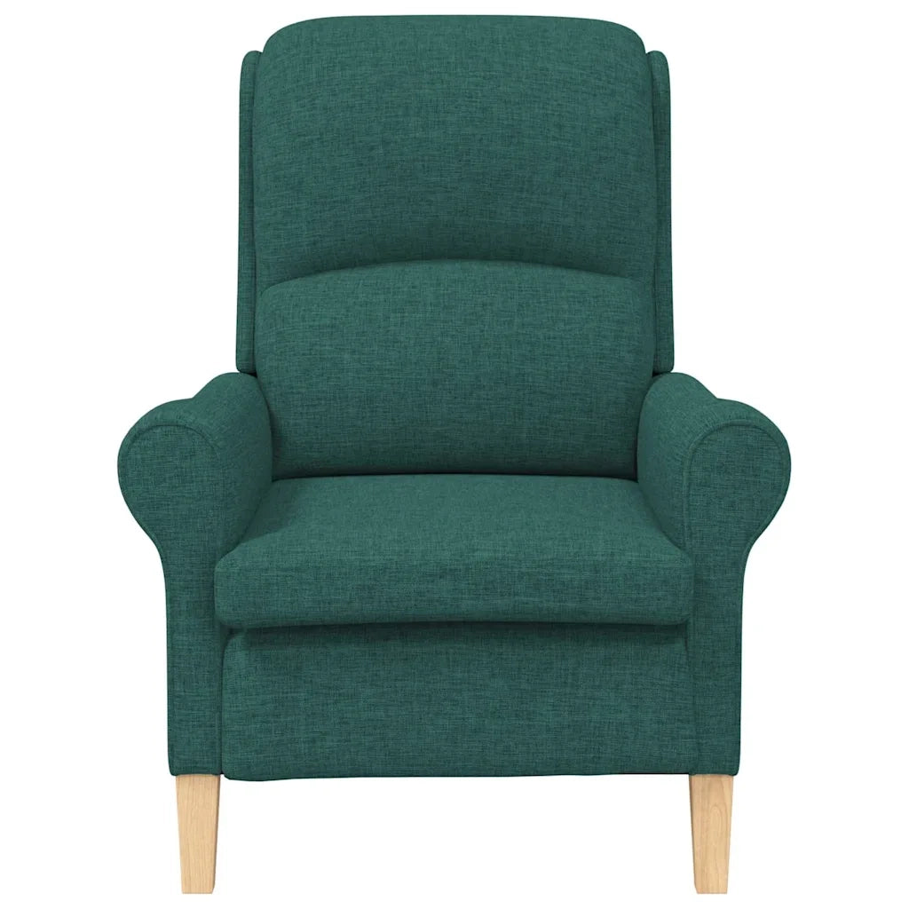 Divano Sedia-Poltrona Verde scuro Tessuto 957600