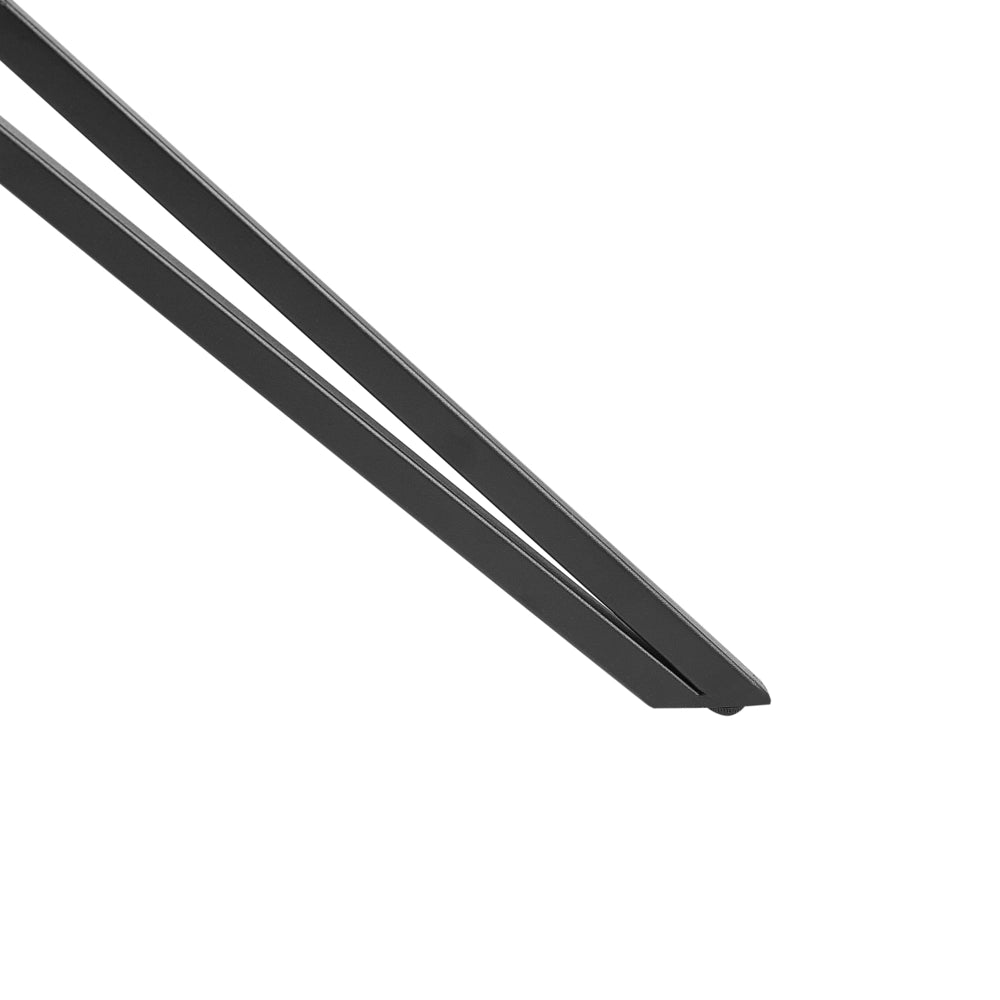 Set di 2 sedie da pranzo girevoli in tessuto tortora con braccioli e schienale in metallo nero con gambe in stile retrò