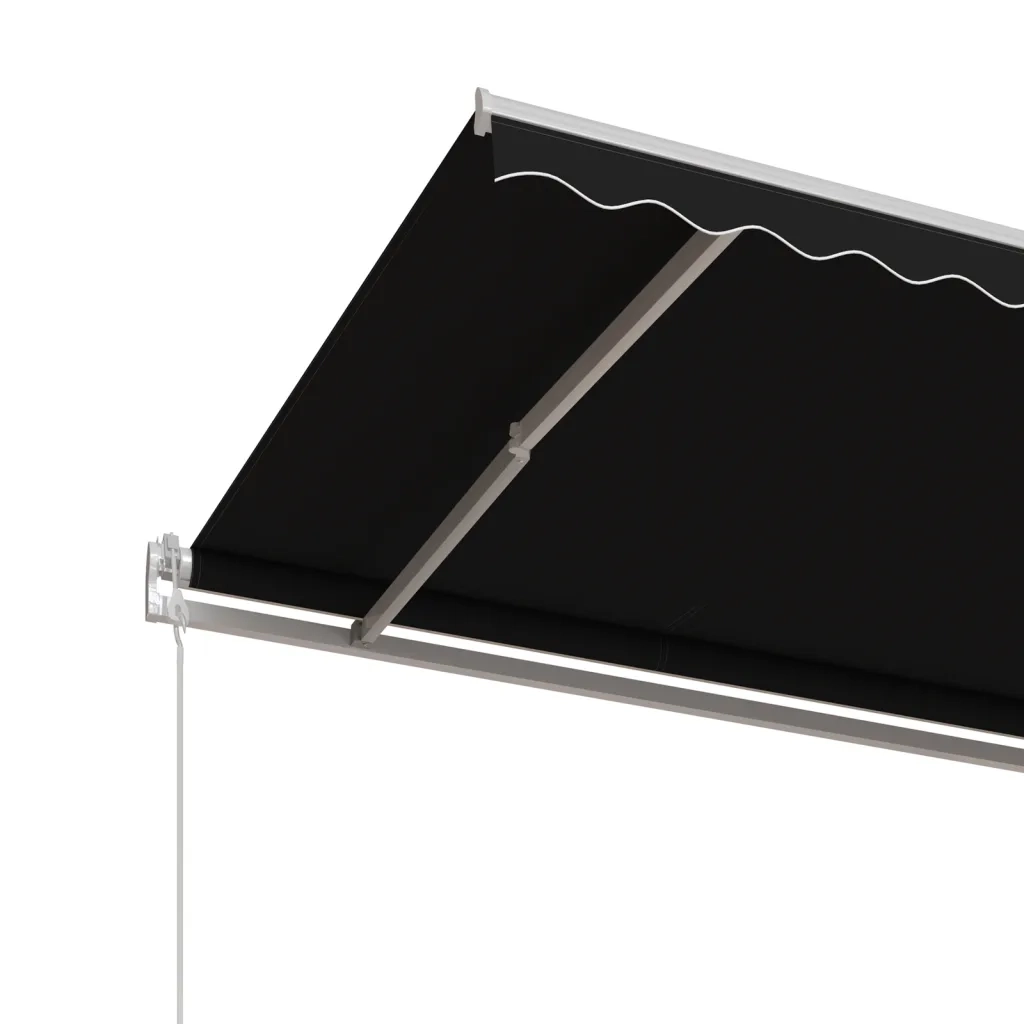 Tenda da Sole Retrattile Automatica 400x350 cm Antracite 3068989
