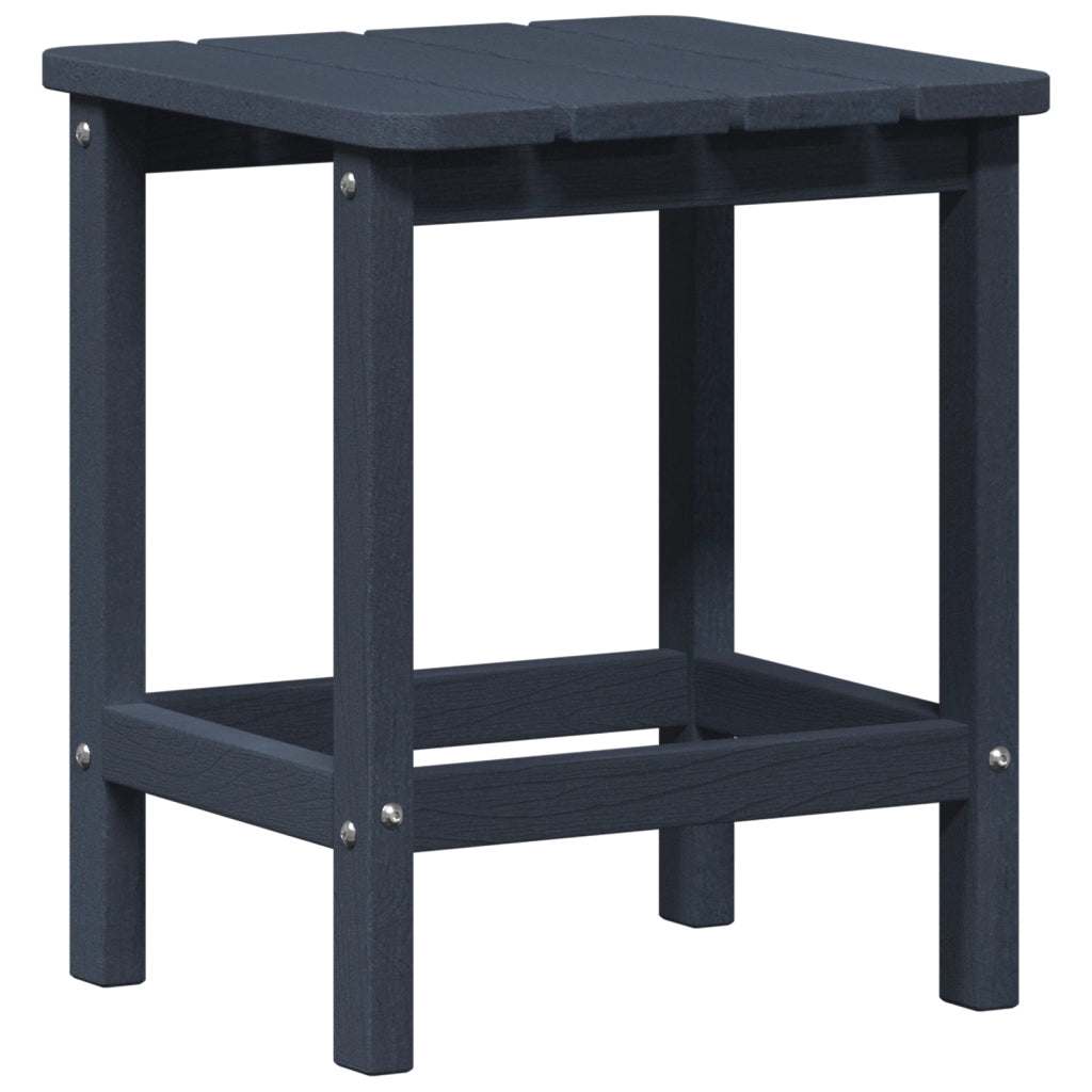 Set da Giardino a 3 Pezzi  Blu Navy HDPE