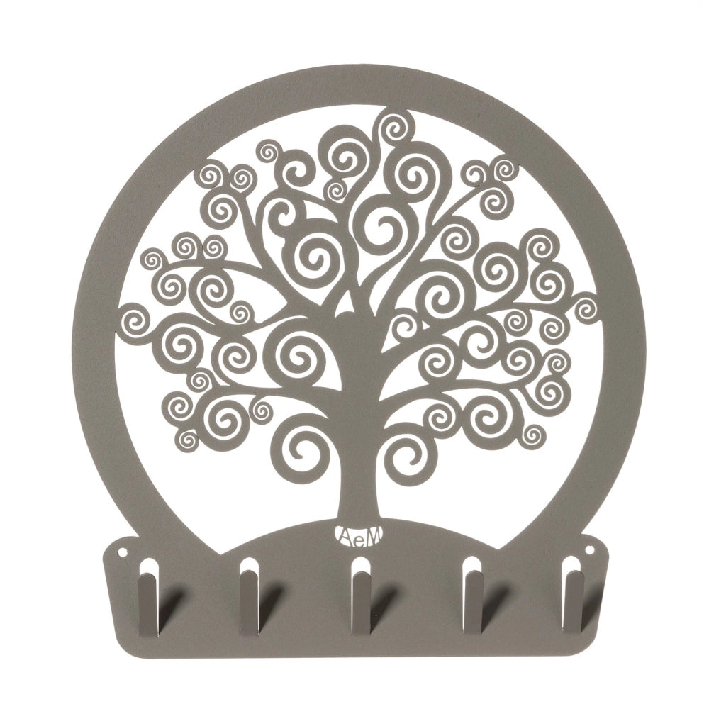 Portachiavi moderno da parete Albero della vita Fango