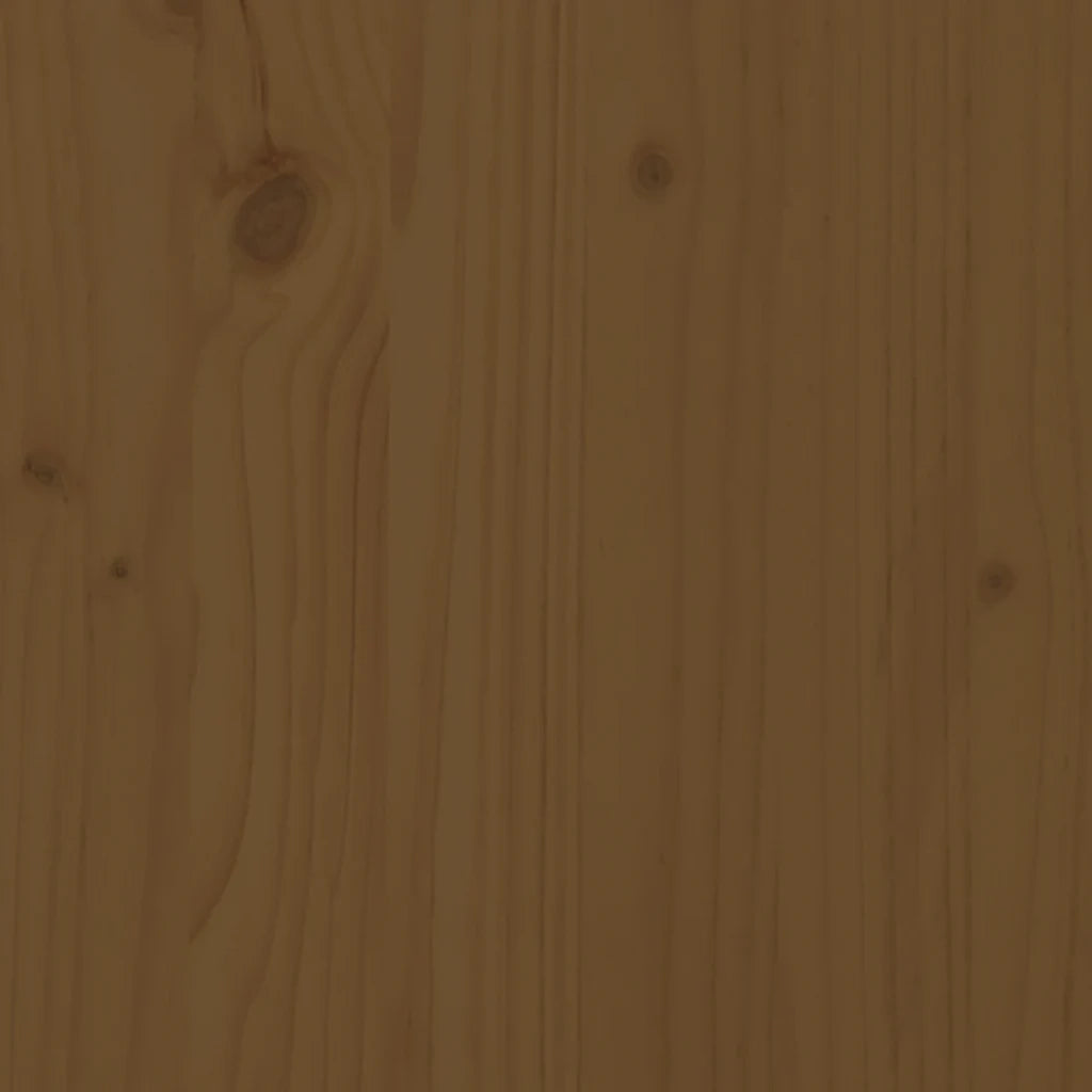 Sedia da patio-Sedie da Giardino 2 pz Marrone Ambra in Legno Massello di Pino 339319