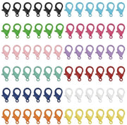 Connettori metallici da 72 pezzi - Ferretti a molla - Chiusure per gioielli - Ferretti colorati - Durissimi e resistenti alla ruggine