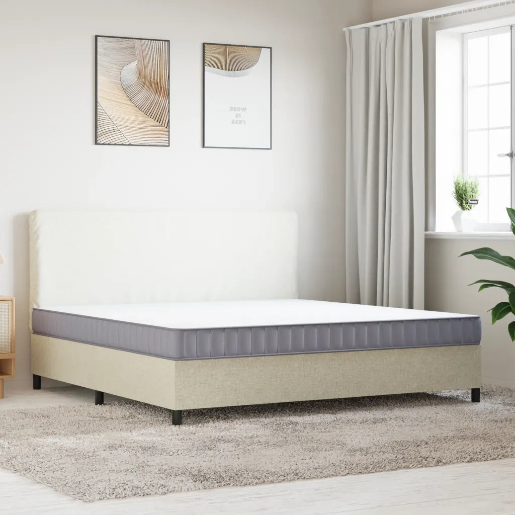 Materasso in Schiuma Mediamente Morbido-Materasso per Letto 200x200 cm 921693