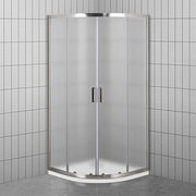 BOX DOCCIA EGO SEMICIRCOLARE 87,5/88,5CM STAMPATO.
